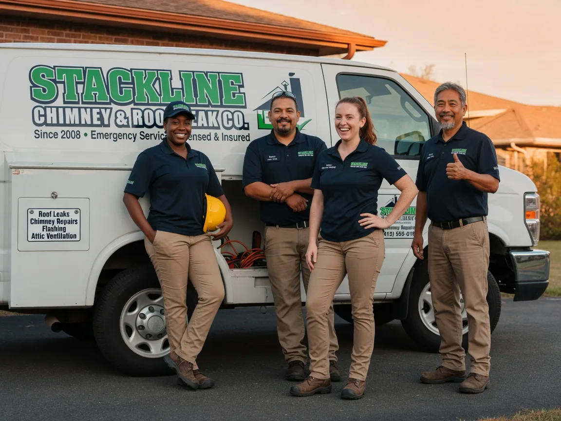 Chimney flashing repair company in Essex, IL